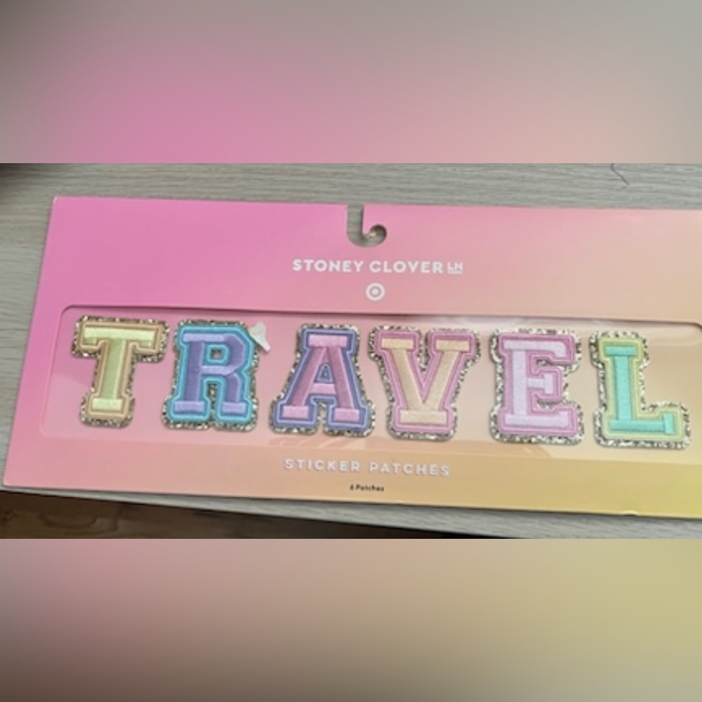Stoney Clover Lane x Target TRAVEL patches